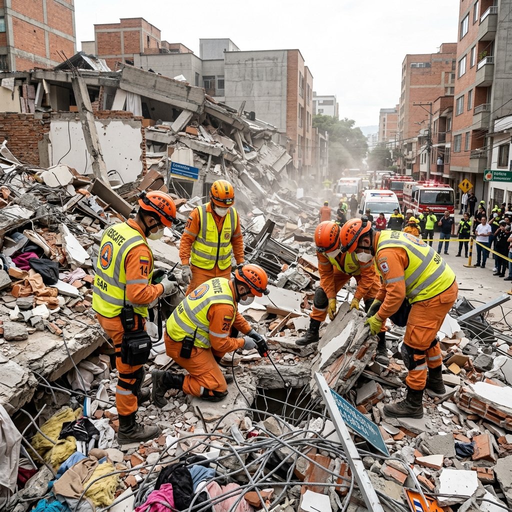 Earthquake aftermath